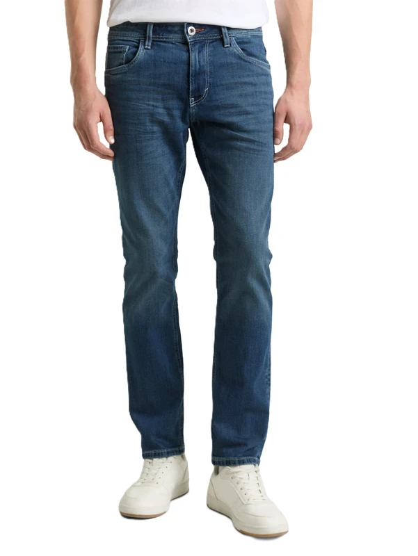 TOM TAILOR Men's Jeans, 10119 - Used Mid Stone Blue Denim, 32 W/34 L