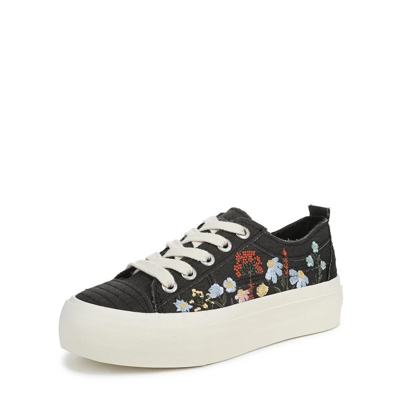 Blowfish Malibu Women's Sadie-Sun Sneaker, Black Multi, 5 UK
