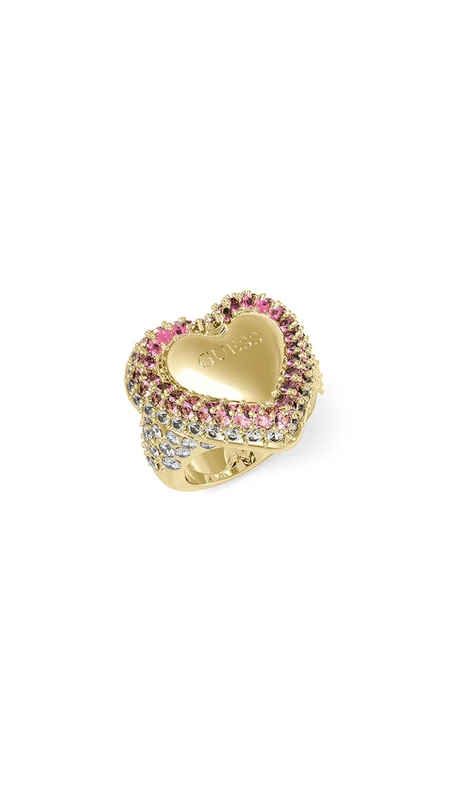 ANILLO GUESS - BELOVED Color: Oro/Size: 52,00
