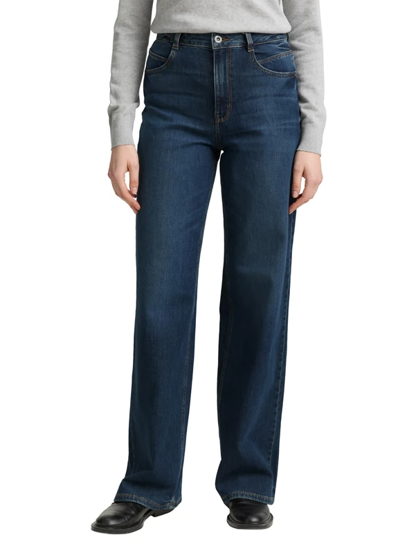 TOM TAILOR Women's 1047855 Jeans, 10119-Used Mid Stone Blue Denim, 31W / 34L