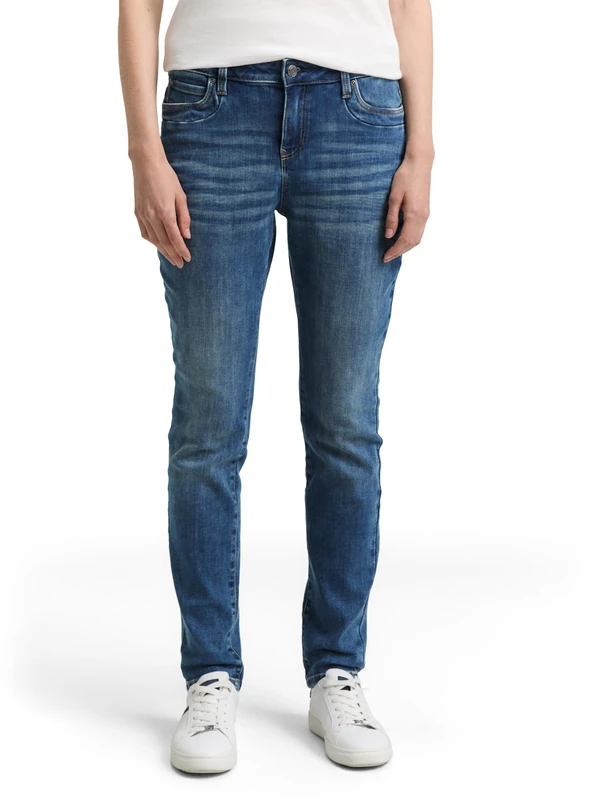 TOM TAILOR Women's Jeans, 10119 - Used Mid Stone Blue Denim, 33 W/30 L