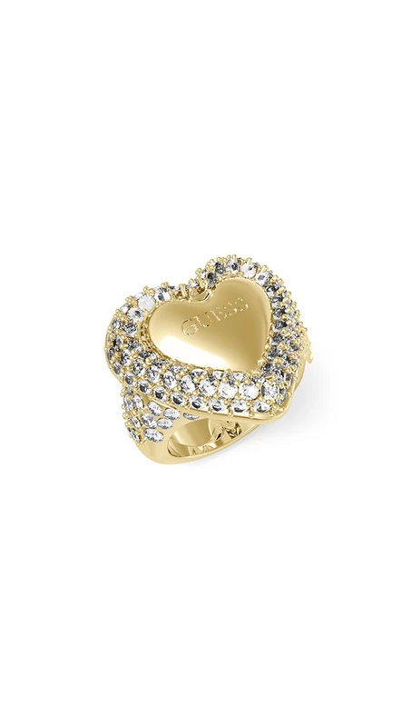 ANILLO GUESS - BELOVED Color: Oro/Size: 56,00