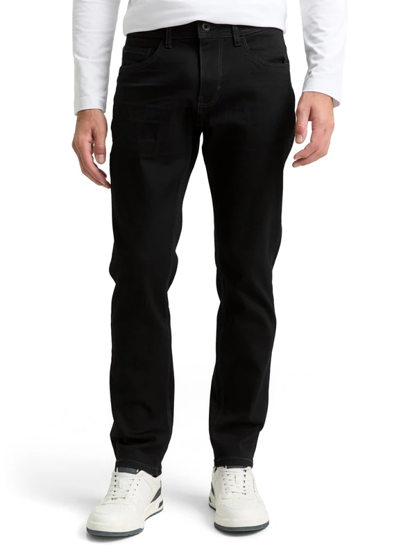 TOM TAILOR Men's Jeans, 10240 - Black Denim, 40 W/32 L