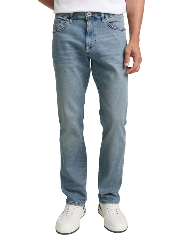 TOM TAILOR Men's 1048364 Jeans, 10141-Stone Blue Denim, 28W / 32L