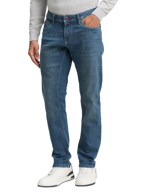 TOM TAILOR Men's 1047986 Jeans, 10160-Blue Grey Denim, 34W / 30L
