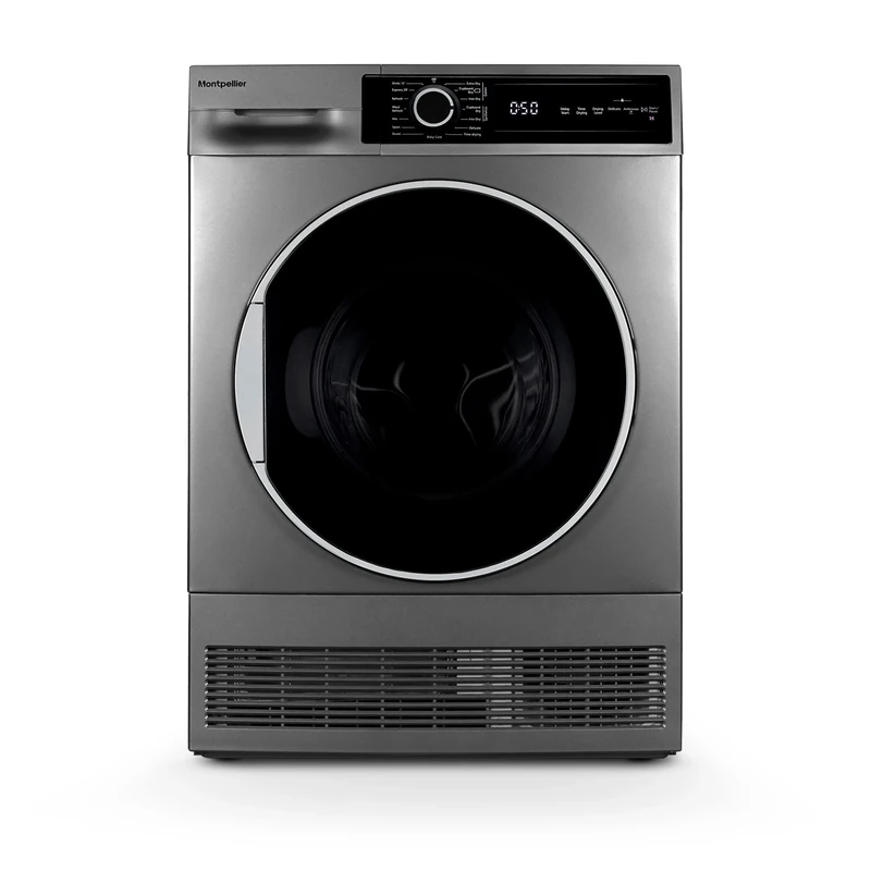 Montpellier MTDC8SDS 8kg Condenser Sensor Dryer - B Rating - Silver