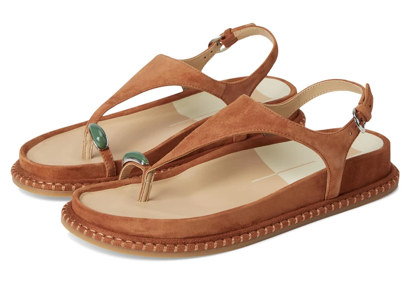 Dolce Vita Women's Fashion Sandal, Caramel, 4.5 UK