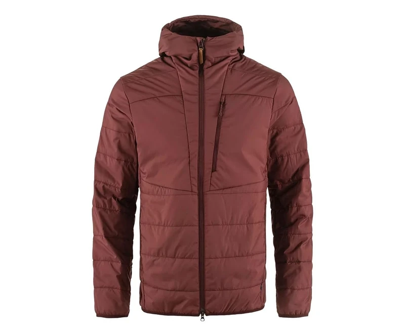 FJALLRAVEN 82413-352 Keb Padded Hoodie M Sweatshirt Men's Maroon Size L