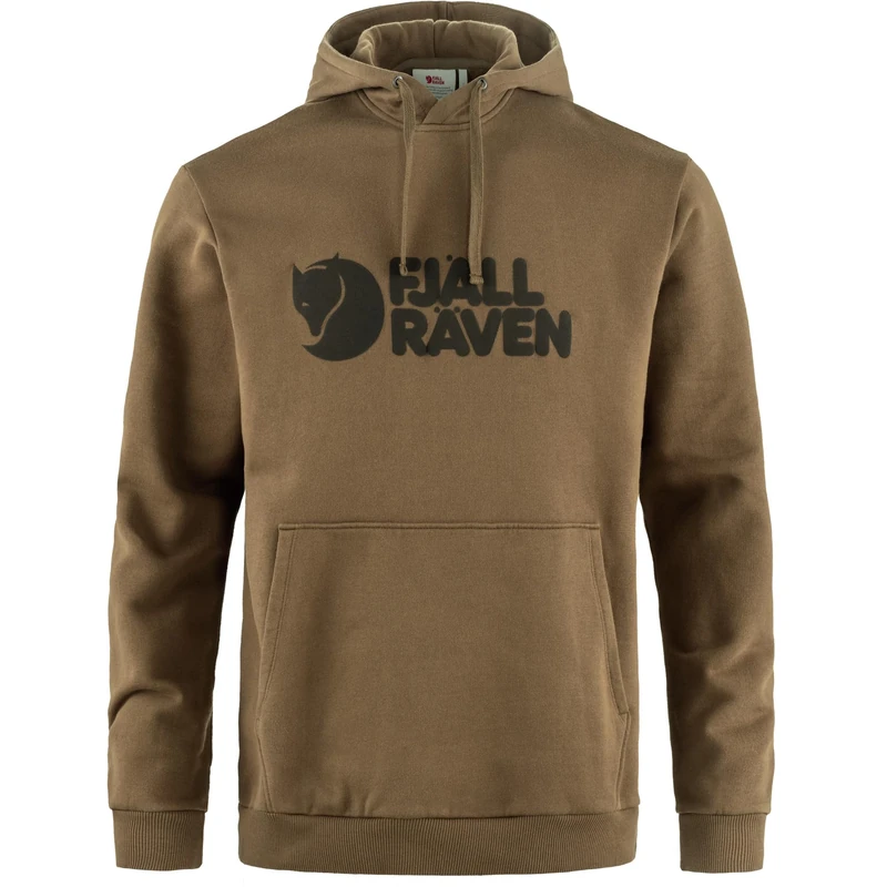 FJALLRAVEN 84144-662 Fjällräven Logo Hoodie M Sweatshirt Men's Deep Forest Size XS