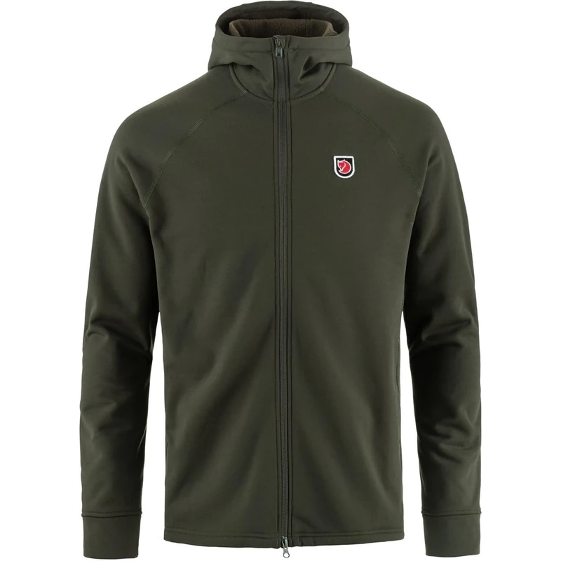 FJALLRAVEN 12600237-662 Expedition Fleece Hoodie M Sweatshirt Men's Deep Forest Size XS