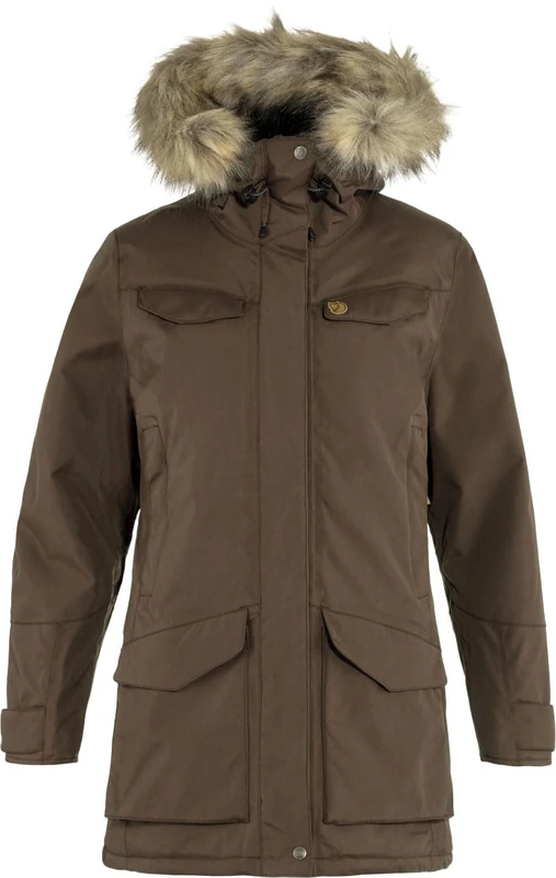 Fjallraven Nuuk Parka W Jacket - Dark Oak - Women's XXS