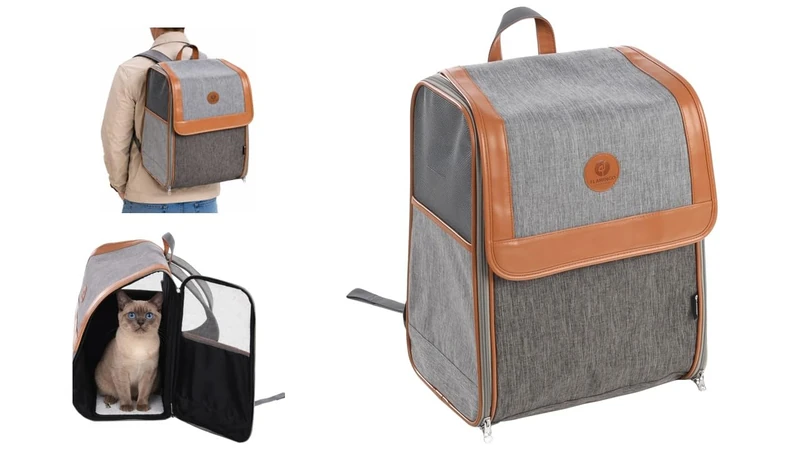 Flamingo BACKPACK TANANA GREY 35x25x42CM