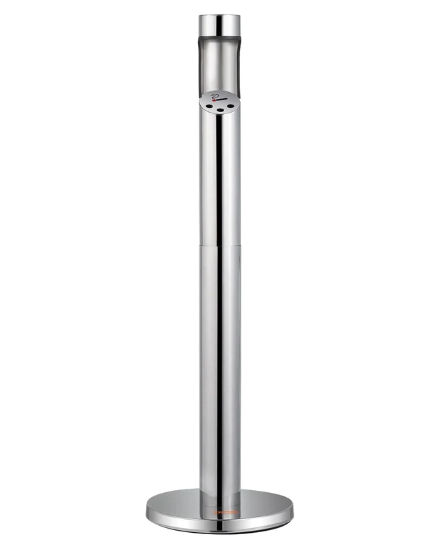 VEVOR Cigarette Butt Receptacle, Stainless Steel Cylinder Cigarette Butt Container, Freestanding and Weatherproof Outdoor Cigarette Butt Disposal for Garden, Office, Restaurant, Hotel, Bar, Silver