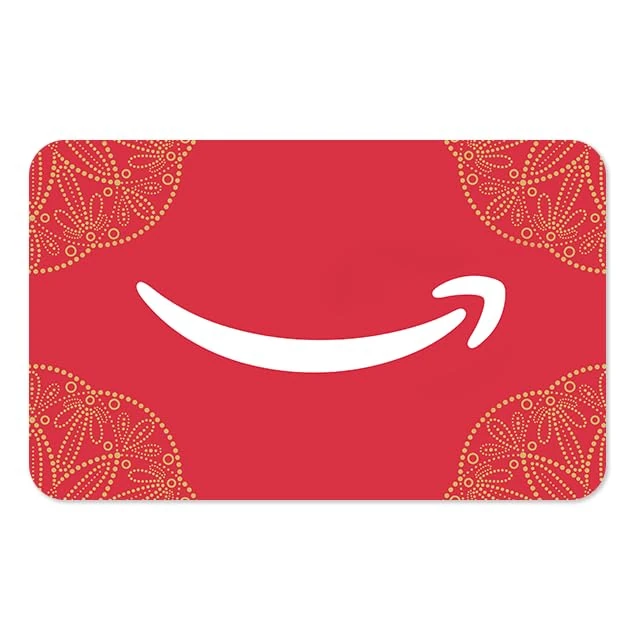 Amazon Digital Gift Card - Red Rosettes - (Digital Delivery)
