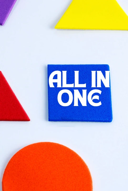 All In One Notebook - 4 Line, 2 Line, Ruled and Checker Pages