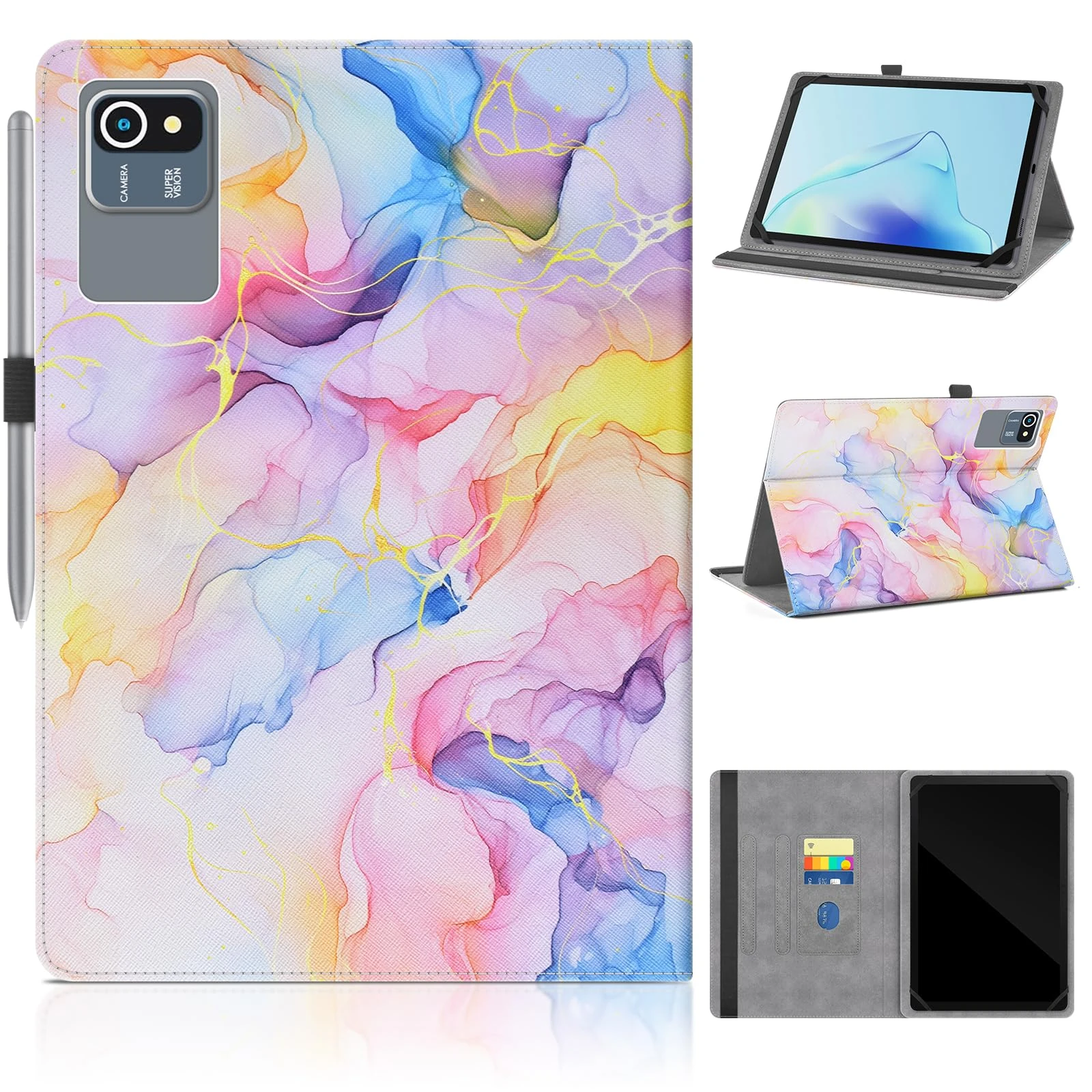 KATUMO Universal Case for 11 inch tablet, Case for DOOGEE U11 / U11 Pro/DOOGEE TAB A9+ / T30S / TABWEE W90 / SVITOO P10 / Ainmel/Blackview/TECLAST/KINGRID/Cheerjoy 11 Inch, Portable Cover