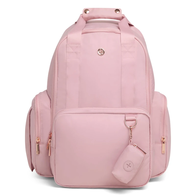 HUGGIES Unisex's Backpack-Diaper Bag, Pink, One Size