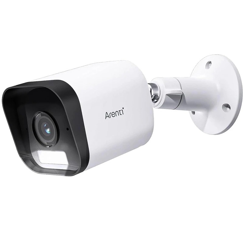 ARENTI O3 4MP WiFi IP65 Weatherproof Bullet Surveillance Camera with Full Colour Night Vision and Wi-Fi 6 Support