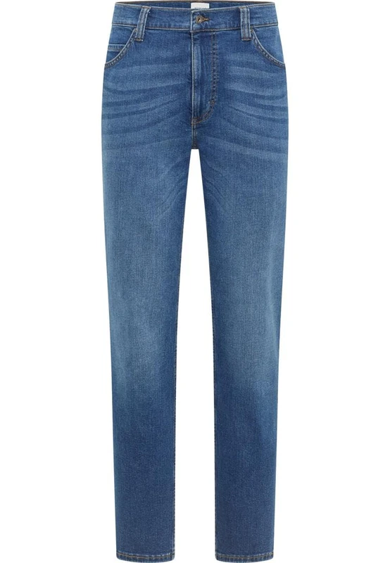 MUSTANG Men's Style Tramper Straight Jeans, Medium Blue 502, 40 W/32 L