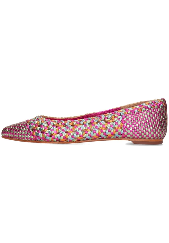 Melvin & Hamilton Women Fiora 2 Ballet Flat, Multicoloured, 8 UK