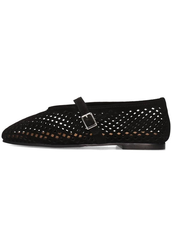 Melvin & Hamilton Women Emily 2 Ballet Flat, Black, 5 UK