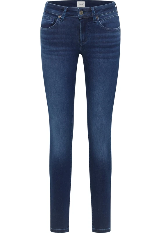 MUSTANG Women's Style Quincy Skinny Jeans, Medium Blue 682, 27W x 32L