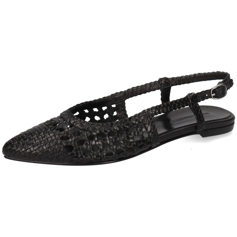 Melvin & Hamilton Women Fiora 3 Ballet Flat, Black, 5 UK