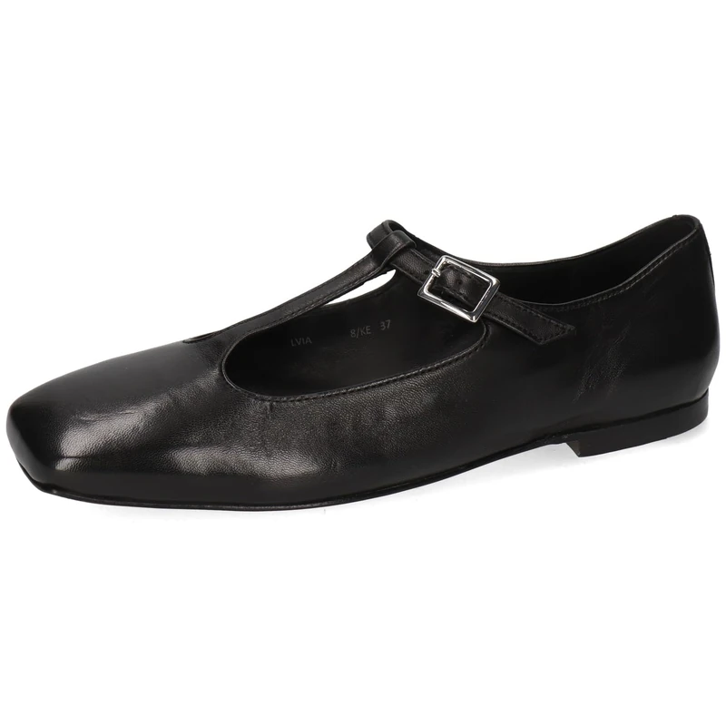 Melvin & Hamilton Women Livia 8 Ballet Flat, Black, 5 UK