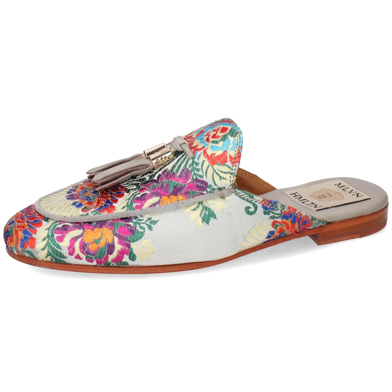 Melvin & Hamilton Women Scarlett 2 Mule, Silver, 4 UK - Image 1