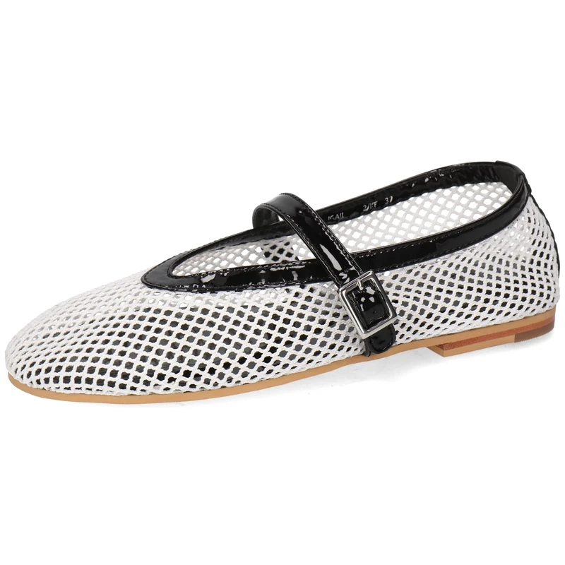 Melvin & Hamilton Women Emily 2 Ballet Flat, Multicoloured, 9 UK