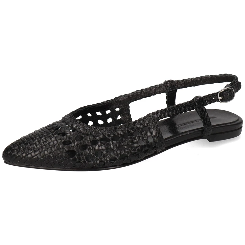 Melvin & Hamilton Women Fiora 3 Ballet Flat, Black, 8 UK