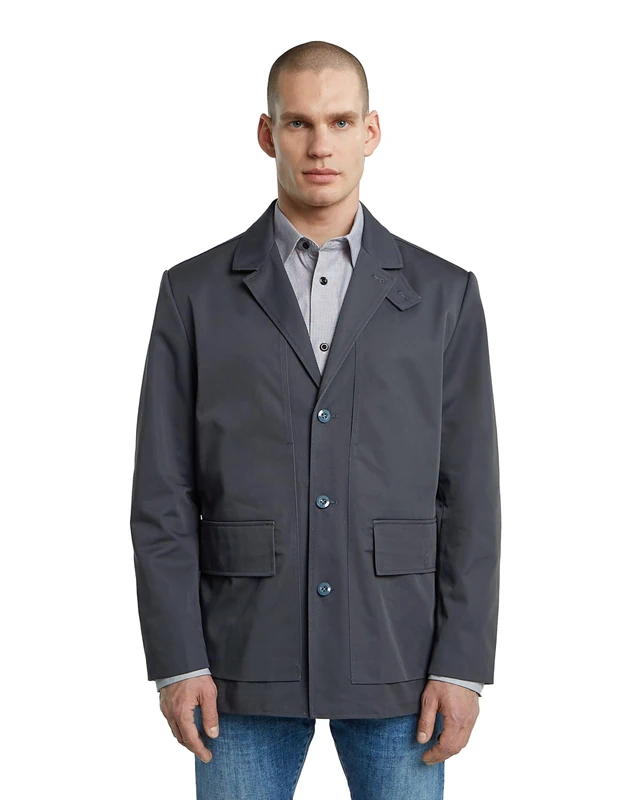 G-STAR Men's 4 Pkt Blazer - Blue India Ink D26934-e064-h392