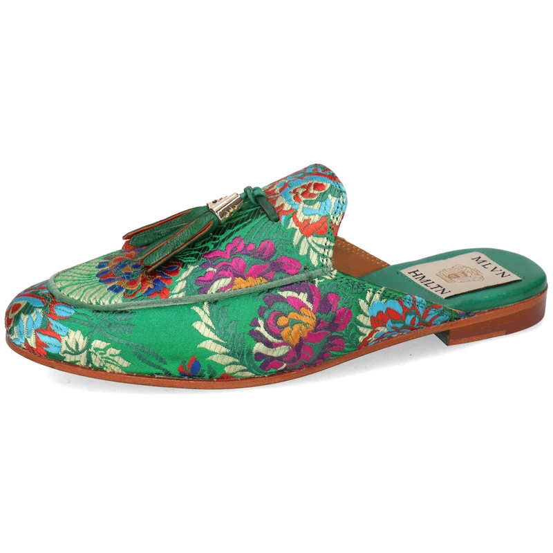 Melvin & Hamilton Women Scarlett 2 Mule, Green, 5 UK