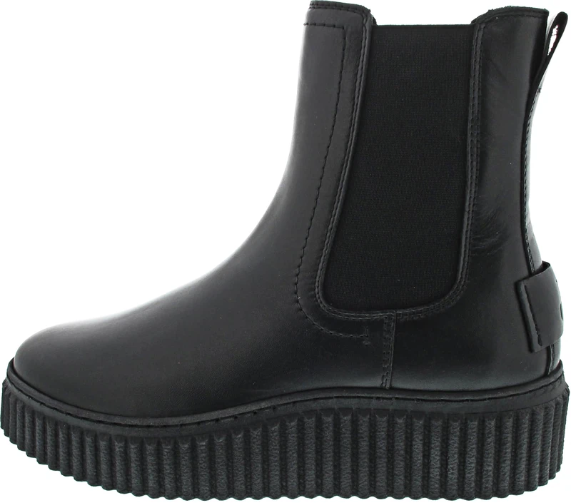 Marc OߴPolo Women’s Leather Platform Chelsea Boots, Black (Black), 6,5