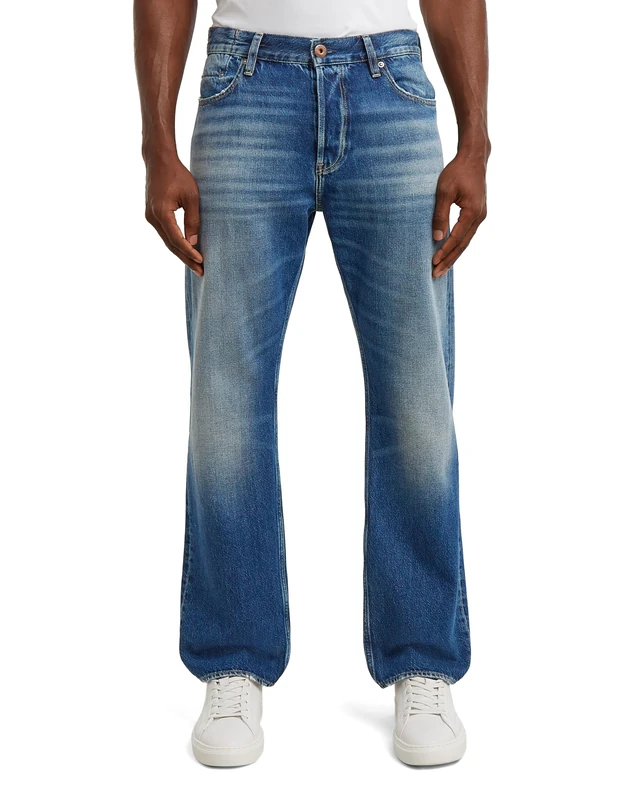 G-STAR 8719965012981 Dakota Regular Straight Jeans, Blue (Vintage Sakarya D23691-e107-h703), 36 W/36 L