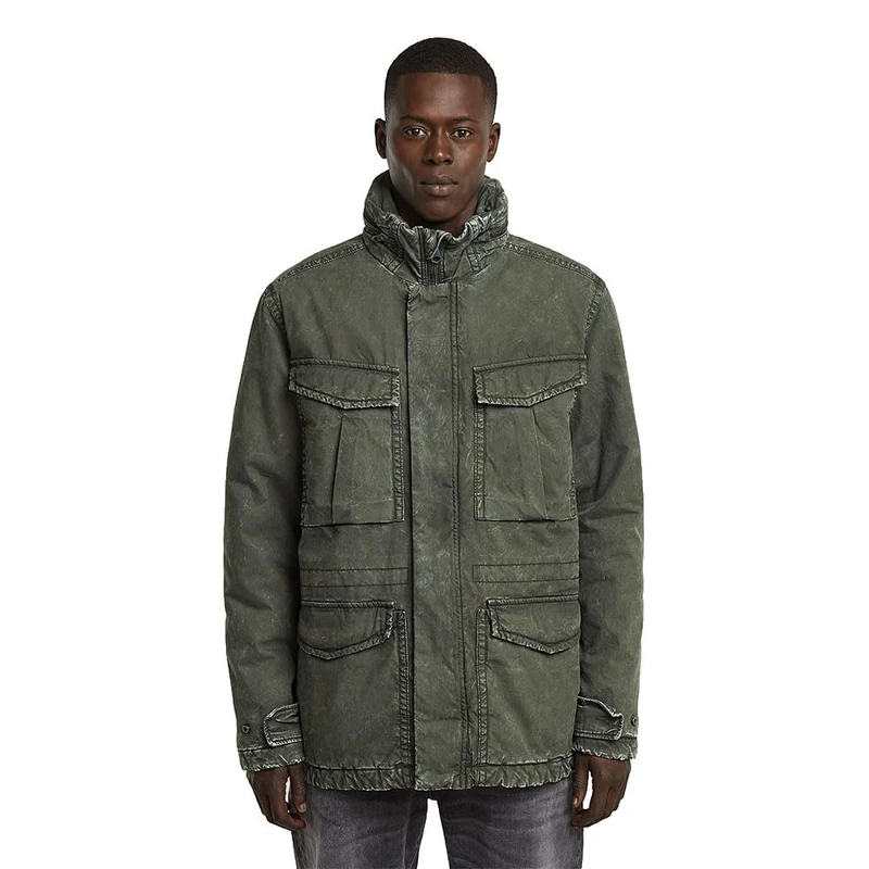 G-STAR Men's Rovic Padded Field JKT Jacket, Grey (Overdye Asfalt gd D27785-D388-H738), S