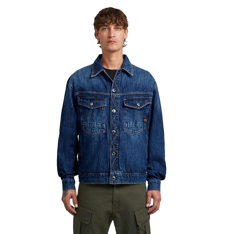 G-STAR Dakota Jacket - Multicoloured Blue Veil - Size L - Image 1