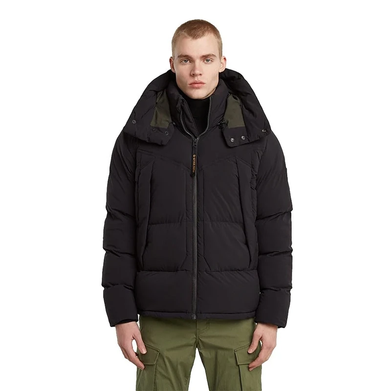 G-STAR Men's Clean Vodan Pdd HDD Parka Jacket, Black (dk Black D27786-D908-6484), L