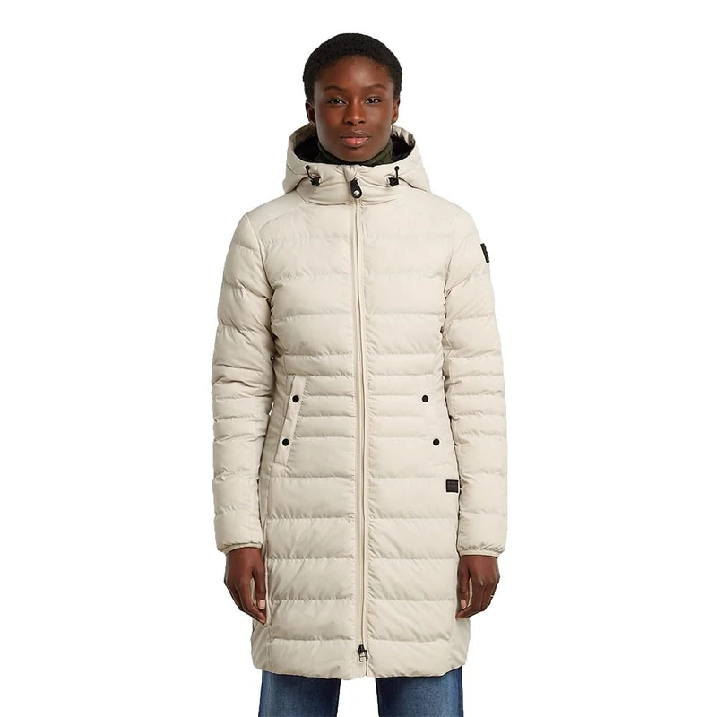 G-STAR 8721136008785 Foundation PDD Long Jkt WMN, White (whitebait D26955-D518-1603), M