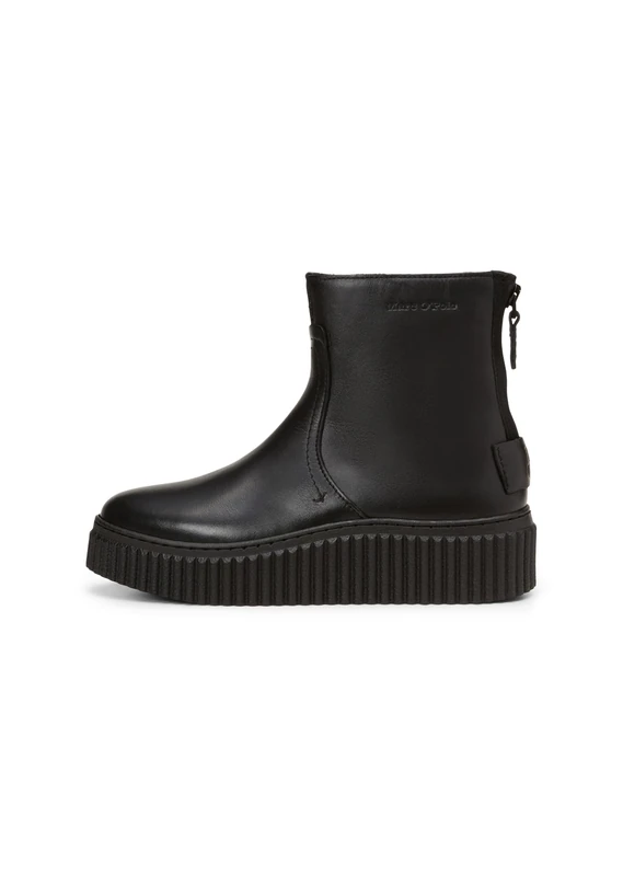 Marc OߴPolo Women’s Leather Boots with Zip, Black (Black), 4 - Image 1