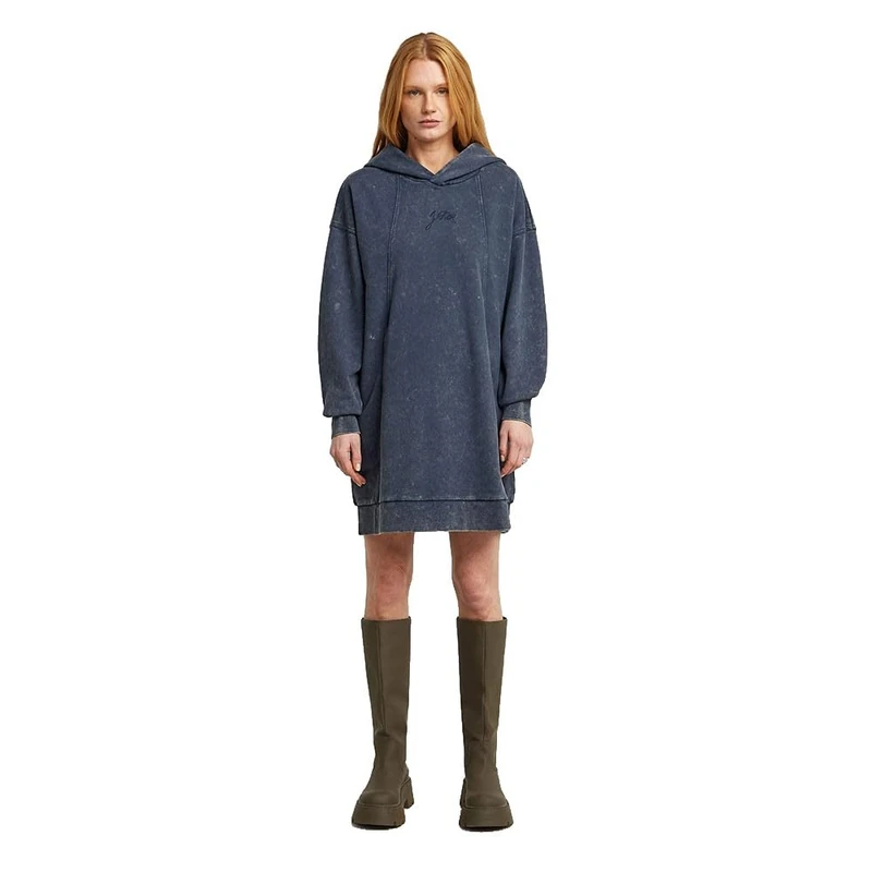 G-STAR Women's A-Line Hooded Sweater Dress