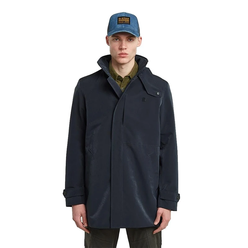 G-STAR 8721136008785 Garber Trench Unpadded, Multicoloured (salute/dk black D26925-C408-H571), L