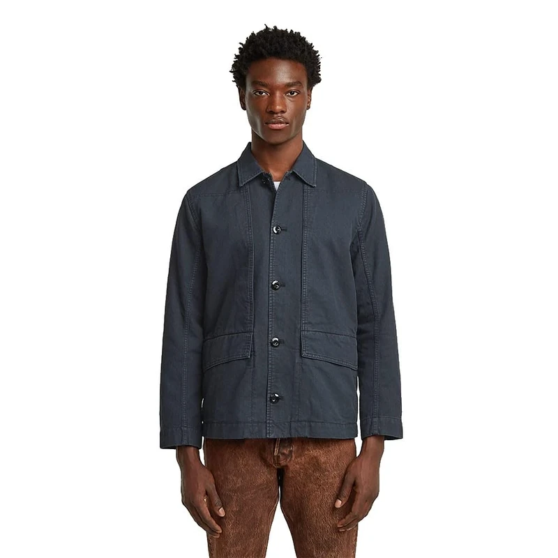 G-STAR Men's 4 Pkt Overshirt Jacket, Blue (Health Gd D26815-d752-d418), XL