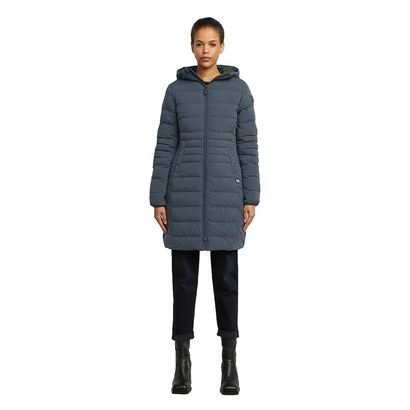 G-STAR 8721136008785 Foundation PDD Long Jkt WMN, Blue (India Ink D26955-D518-H392), XXL