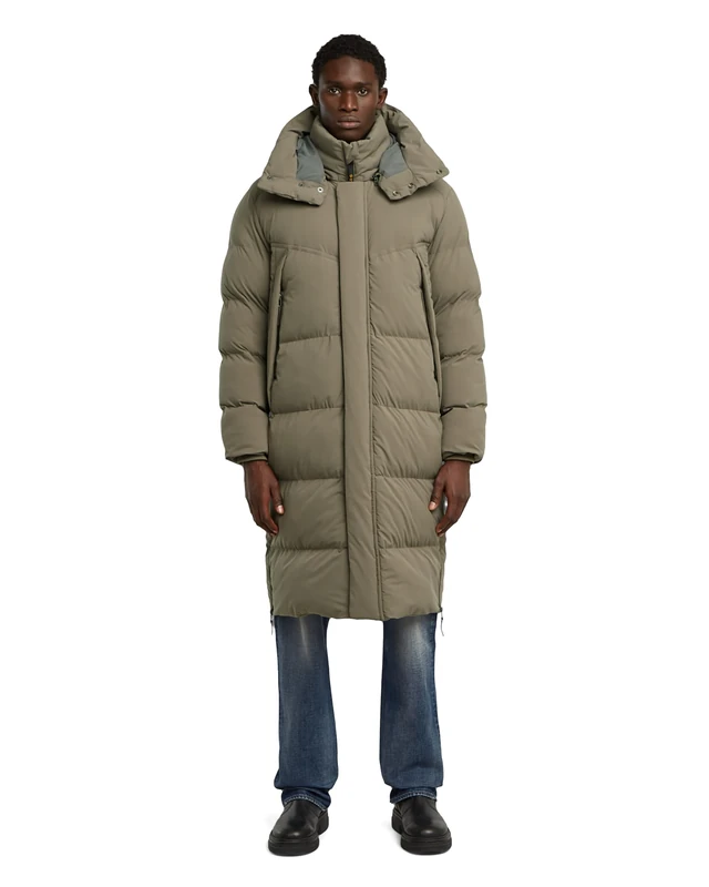 G-STAR Men's G-Whistler XL Long Blanket 2.0 Jacket, Brown (Turf D26888-D518-273), XS