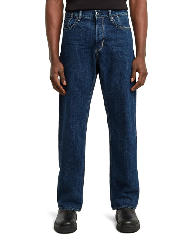 G-STAR Men's Deeggie Relaxed Straight Jeans, Blue (Worn in Blue Stream D27736-d577-h561), 33 W/34 L