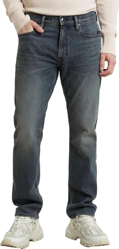 G-STAR Men's Mosa Straight Jeans, Blue (antic sand blast D23692-D775-G803), 35W / 38L