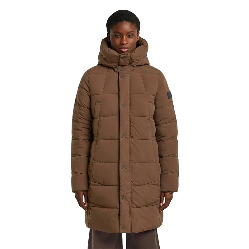 G-STAR 8721136008785 Whistler mid buffer wmn, Brown (potting soil D26961-D518-H386), L