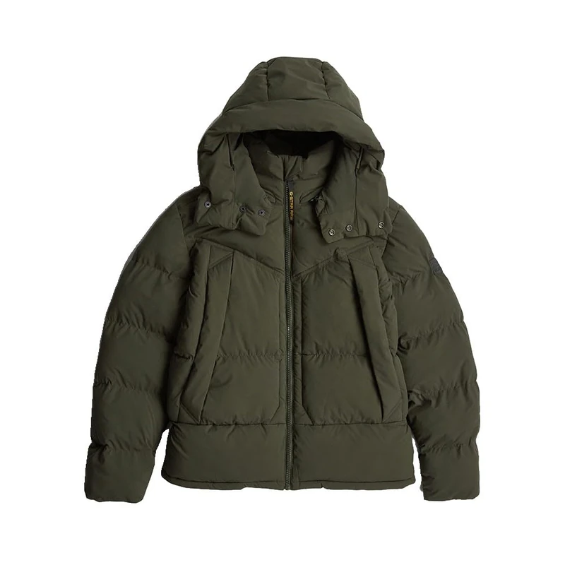 G-STAR Men's G-Whistler Pdd HDD JKT 2.0 Jacket, Grey (Asfalt D26885-D518-995), XS