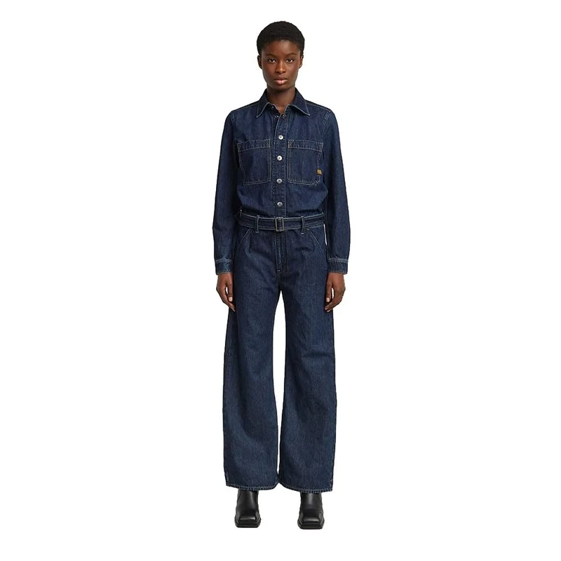 G-STAR 8721136008785 Whistler long buffer wmn, Black (dk black D26963-D518-6484), XS - Image 1